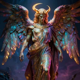 photorealistic biblically accurate alien archangel the style of michael whelan and gustave dore. hyperdetailed photorealism, 1 0 8 megapixels, amazing depth, glowing rich colors, powerful imagery, psychedelic overtones, 3 d finalrender, 3 d shading, cinematic lighting, artstation concept art