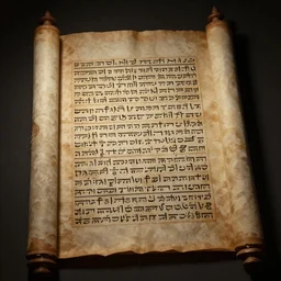 ultra - realistic photo a partially - unrolled dead sea scroll with nabeatean aramaic in sideways columns, dark, brooding, volume lighting, atmospheric lighting, painted, intricate, ultra detailed by dave dorman, well composed, best on artstation, cgsociety, epic, stunning, gorgeous, intricate detail, wow, masterpiece