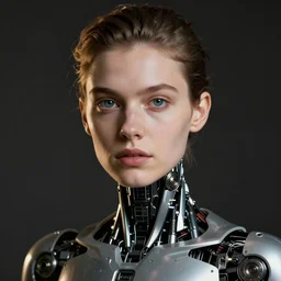 a portrait of a cyborg by bagge peter