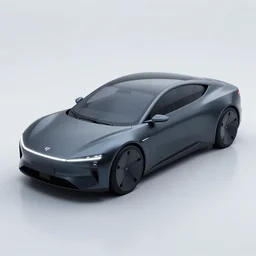 realistic photo of prototype of futuristic hydrogen car, only singke car, hydrogen text written on car, dark smooth background, very sharp focus, 3 d octane render, very hyper realistic, highly detailed, fantasy art station