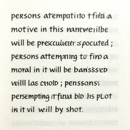 persons attempting to find a motive in this narrative will be prosecuted ; persons attempting to find a moral in it will be banished ; persons attempting to find a plot in it will be shot