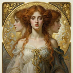 symmetry!! portrait of young woman cursed with ever - increasing intelligence beauty and virtue, slice - of - life, realism, golden ratio proportions!! intricate, elegant, highly detailed, digital painting, artstation, concept art, smooth, sharp focus, illustration, art by artgerm and greg rutkowski and alphonse mucha
