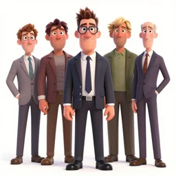 Lofi formal portrait Pixar style by Joe Fenton and Stanley Artgerm and Tom Bagshaw and Tim Burton