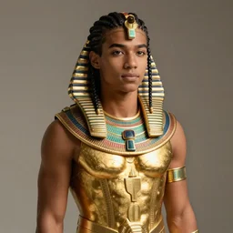 young jaden smith as ancient libu, cornrows, golden egyptian chestplate, intricate, elegant, highly detailed, digital painting, artstation, concept art, smooth, sharp focus, illustration, orientalism, bouguereau, rutkowski, mucha