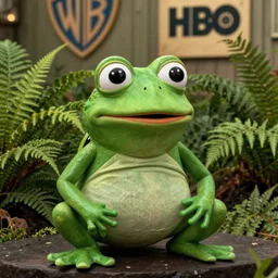 pepe frog, film still leon : the professional, fern scene, high quality, hd, 4 k, warner, hbo, cinema frame
