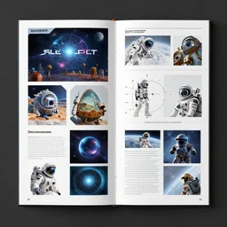 promotional material for space videogame