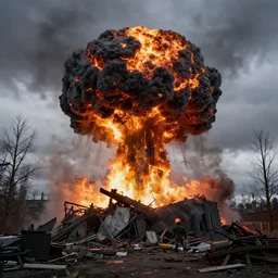 richmond bc destroyed by nuclear bomb