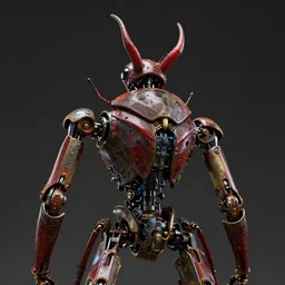 insect robot inspired by demon by photographed by scott ridley, unreal engine, portrait, f / 2. 8, 1 6 k, perfectionism, halfrear lighting, insanely detailed and intricate, hypermaximalist, hyper realistic, super detailed