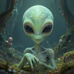 beautiful alien