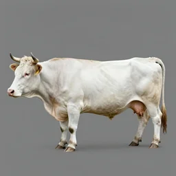 a very long cow, very long body, photograph, realistic