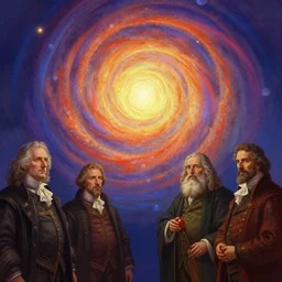 antediluvian occult cosmology, panspermia, by robert hooke and ernst haeckel and agostino arrivabene and joaquin sorolla and martin daniel arsham, rule of thirds, vivid colours, negative space, atmospheric, digital painting, artstation, concept art, smooth, sharp focus, 4 k