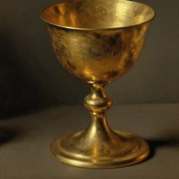 insanely fine detail, still life classical academical oil paintintg, a fragment with a close - up golden goblet. flemish baroque, dutch, netherlands.