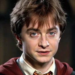 a close up portrait of harry potter as a retired auror, focused gaze, art station, highly detailed, concept art, sharp focus, illustration in pen and ink, wide angle, by kentaro miura