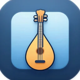ui art icon of a lute