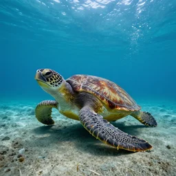 sea turtle, magic realism