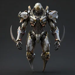 frontal view. bifurcated jaw. chelicerae helmet artstation greg rutkowski, octane render, unreal engine 6, epic game graphics, titanfall pilot. respawn, cyberpunk, conceptual art, ray tracing