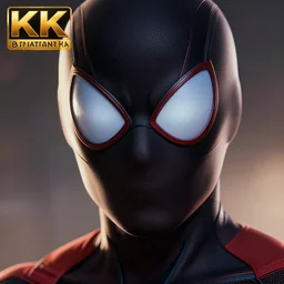 miles morales closeup, detailed, 8 k, trending on artstation, smooth, sharp focus artwork by mark arian, artgerm, mark keathley, greg rutkowski and alphonse mucha
