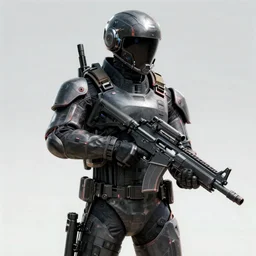 a futuristic soldier holding a pulse rifle, concept art, cgsociety, trending on artstation, ultra detail, 4k, 8k, in the style of artgerm, digital art