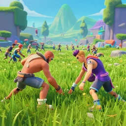 touching grass fortnite event
