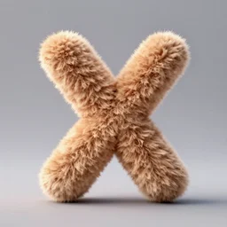 a 3 d render of an animal that is shaped like the letter x