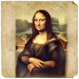 leonardo da vinci sketches on sheet of old medival paper with stains and marks texture material