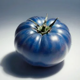 a blue tomato