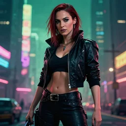 Cyberpunk Gal Gadot