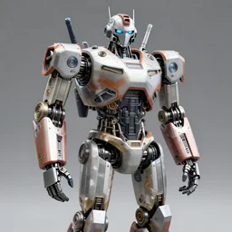 a transformer robot made out of human body parts, trending on art station, hyper realistic, studio lighting