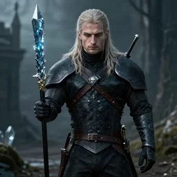 a still of geralt of rivia in the dark crystal ( 1 9 8 2 ),
