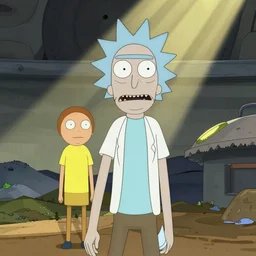 a scene from rick and morty ( tv show )