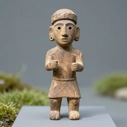 neolithic human figurine buddo from skara brae