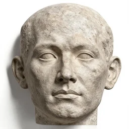 a rock formation of the face of a person named jerry jellostien