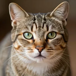 a detailed professional closeup photo of a cat