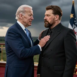 joe biden slaps josef stalin