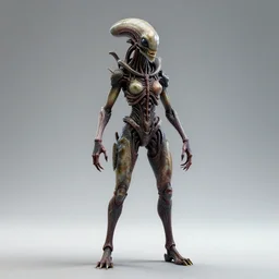 t - pose 3 d venus flytrap, bind pose, reference pose, stand like a cross, full length portrait, full - length photo, wide angle, alien, biopunk, plant predator, predator, teeth, many details, guyver style, 3 d, cinematic, hyper realism, high detail, octane render, art by hans giger