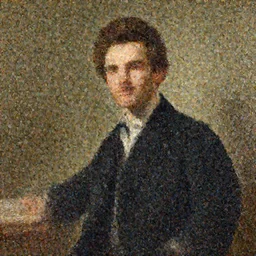 Attractive man, painting by Gaston Bussiere, Craig Mullins