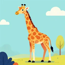 a polka dot giraffe, maximalist style, artstation, 4 k