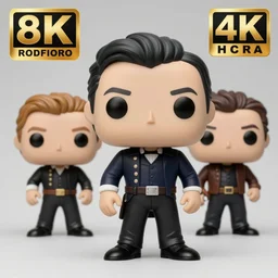 3 d render of funko pop figurine of simon bolivar. realistic. photo. photorealistic. detailed. high quality. high resolution. lossless quality. lossless. 8 k. hdr. 4 k. 8 k resolution. 1 6 k resolution