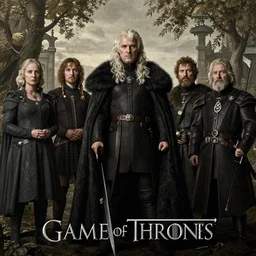 game of thrones movie poster by hieronymus bosch, delights,