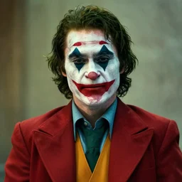 film still of young Al Pacino as joker in the new Joker movie