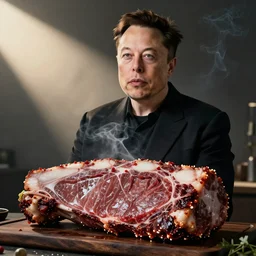 elon musk smoking meats