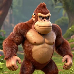 donkey kong walter white, photorealistic