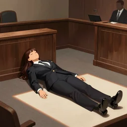 courtroom illustration of amber heard lying