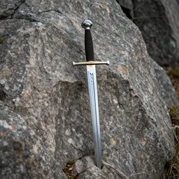a sword stuck in a rock
