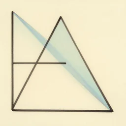 trapezoid. retro art by jean giraud. fibonacci. pastel colors