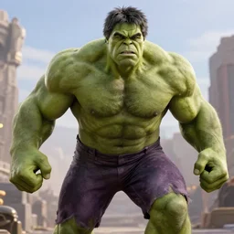 film still of Lou Ferrigno as hulk in avengers infinity war, 4k