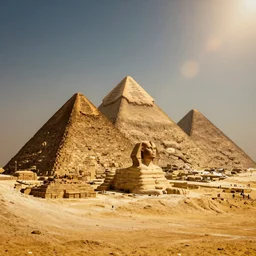 ancient egyptians building the pyramids, incredibly detailed, dramatic lighting, cinematic lens flare, 3 5 mm digital photo