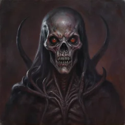 painting portrait of Patrick Balkany, cosmic horror, analog horror, octane, soft render, by Greg Rutkowski, evil, dark, Trending on Artstation, masterpiece