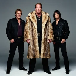 ultrawide angle colour portrait masterpiece photography of vince mcmahon jr in fur coat shot by annie leibovitz michael cheval miho hirano moebius josh kirb