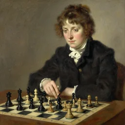mary stevenson cassatt, chess set
